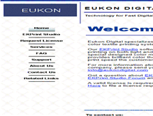 Tablet Screenshot of eukondigital.com